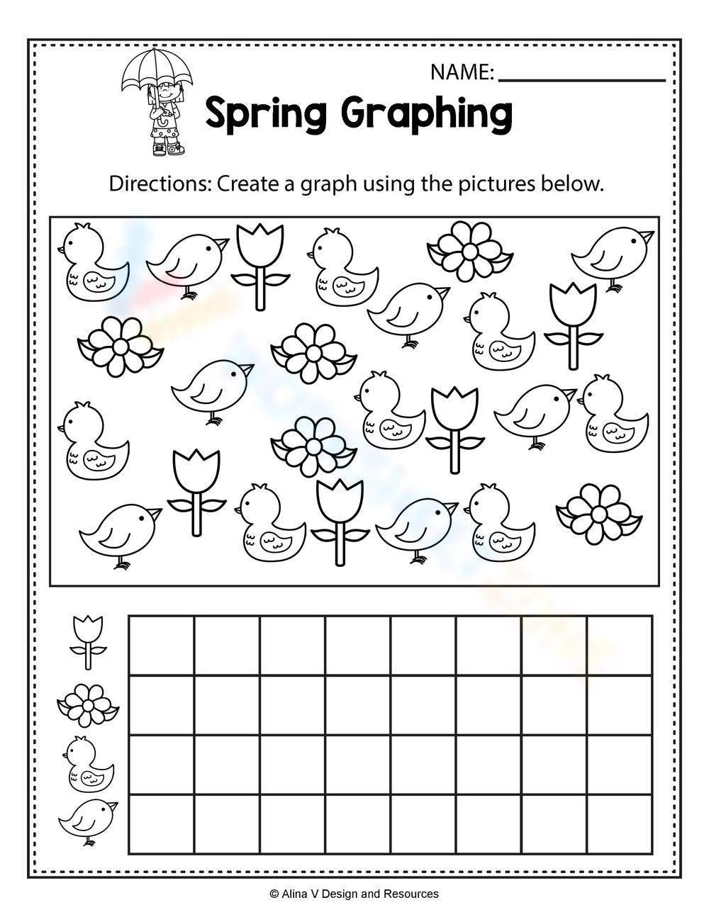 Math Spring Worksheets