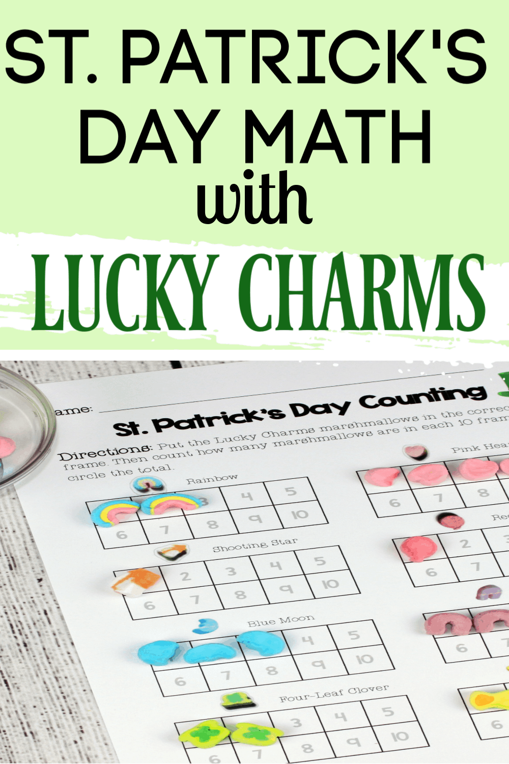 St Patrick's Day Math Worksheets