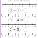 Number Line Math Worksheets