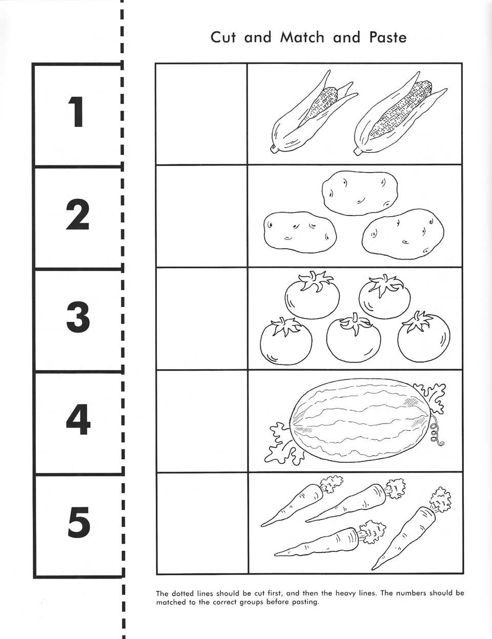 Thanksgiving Cut And Paste Activities Printable Cut And Paste Worksheets Library