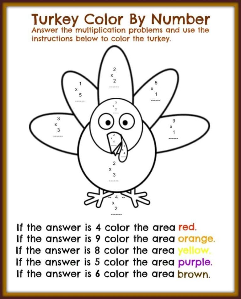 Thanksgiving Math K5 Learning Worksheets Library