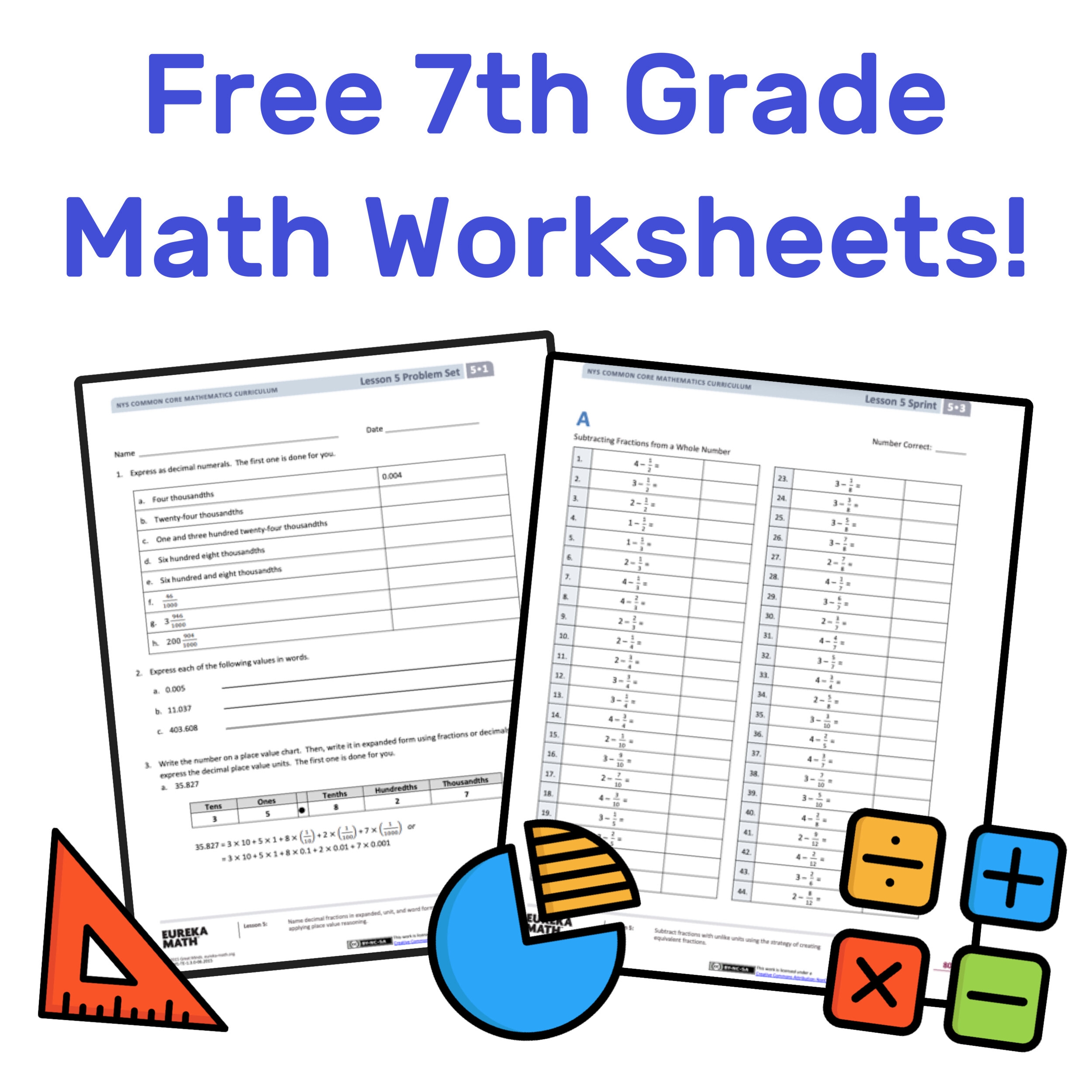 The Best Free 7th Grade Math Resources Complete List Mashup Math