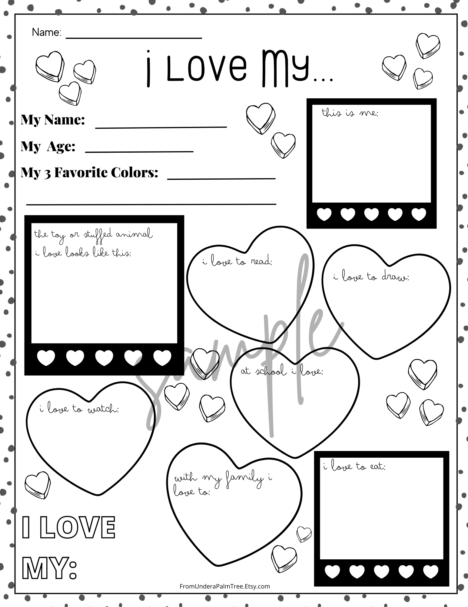 Valentines Math Worksheets