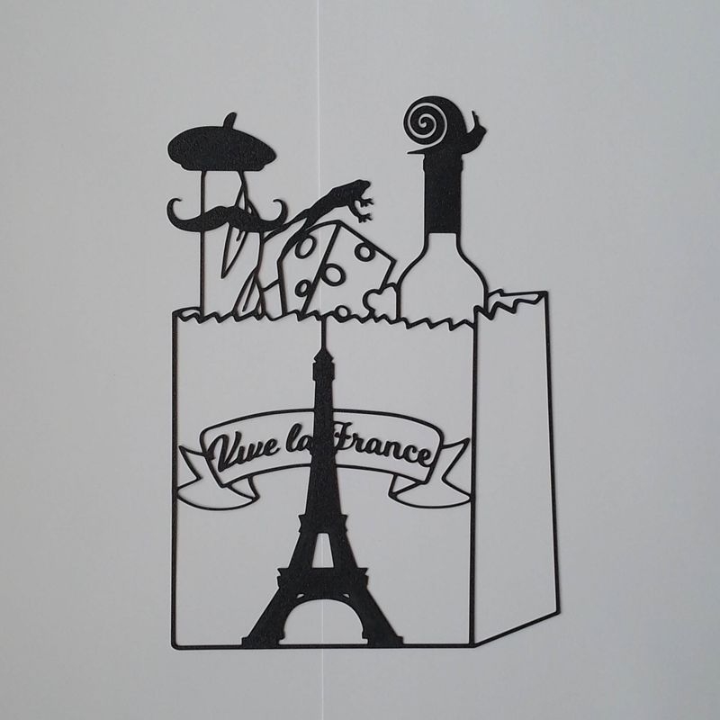 Vive La France Wall Art By Ka 4 Download Free STL Model Printables 