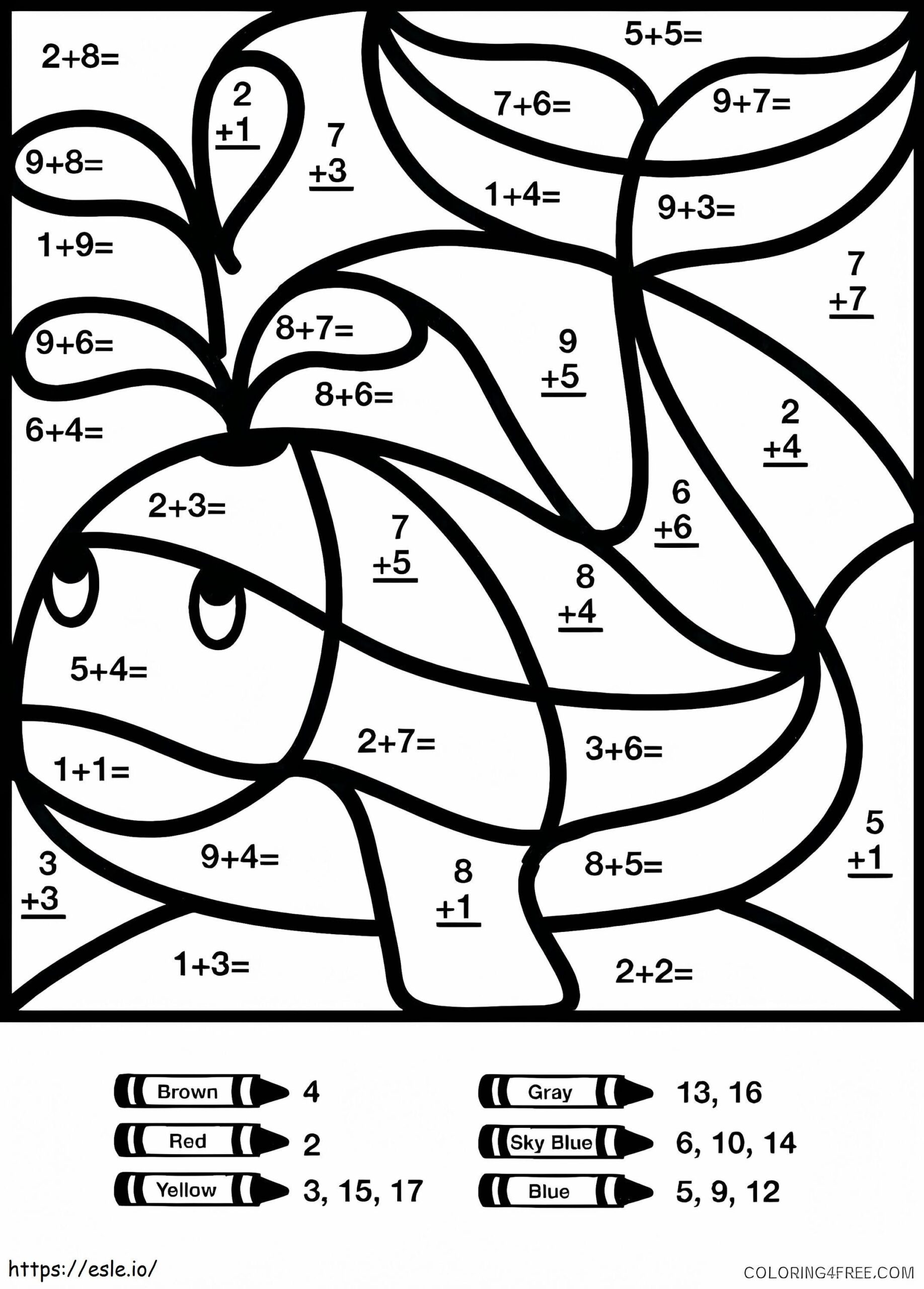 3rd Grade Math Worksheets Coloring