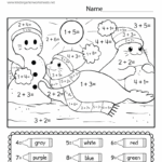 Winter Math Worksheets