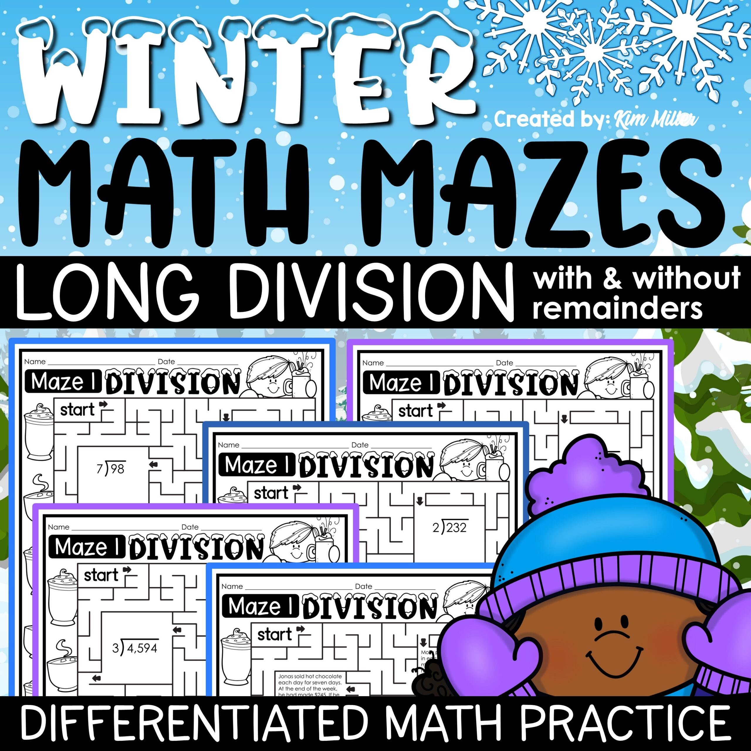 Math Division Practice Worksheets