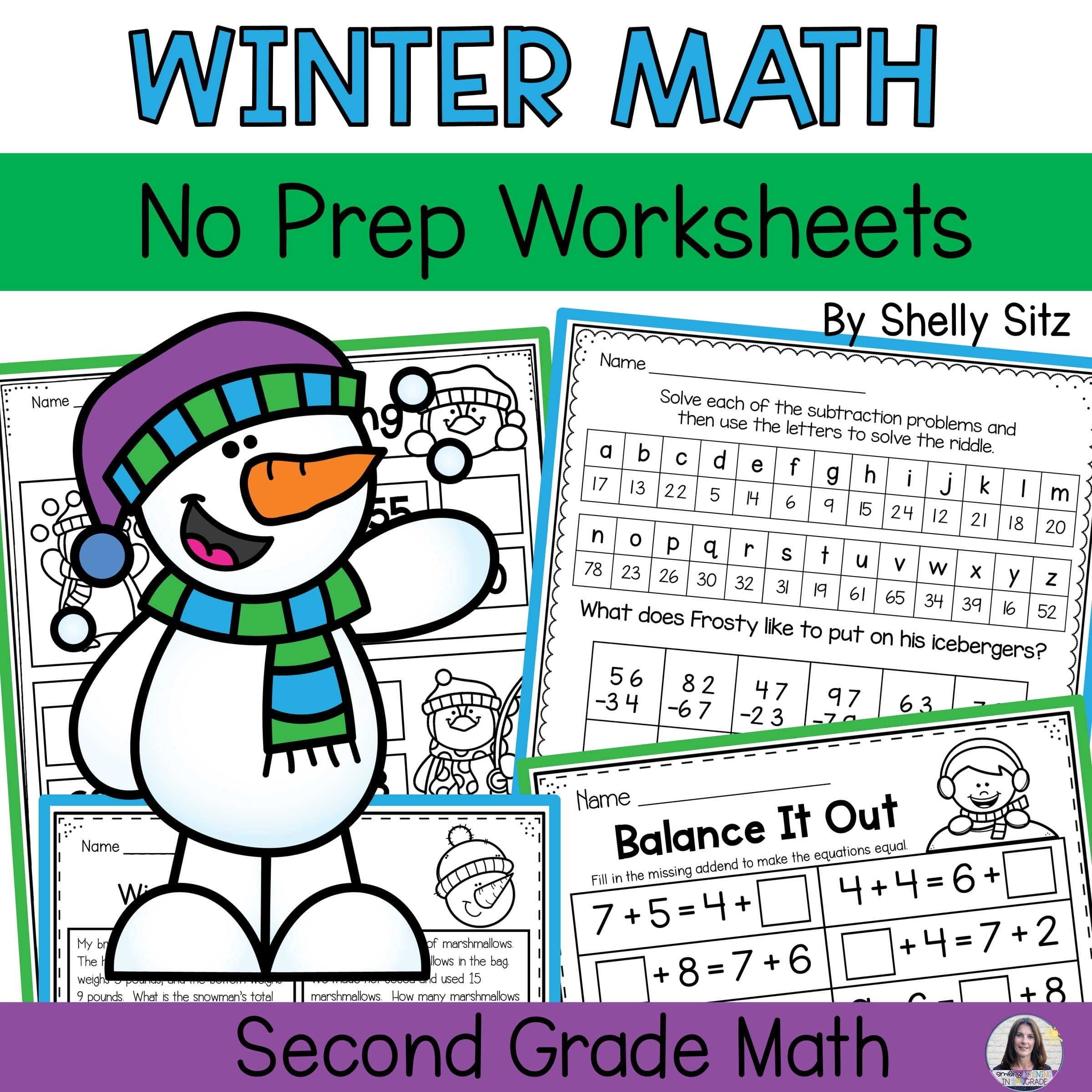 Winter Math Worksheets