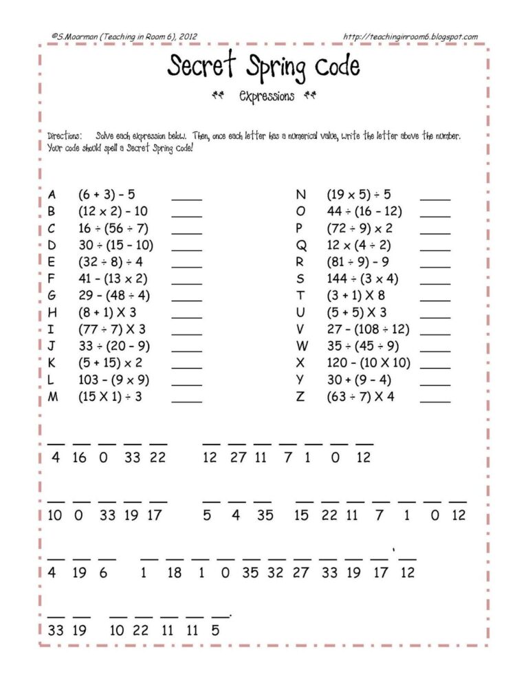 Zippin Down The Freebie Trail Middle School Math Worksheets Worksheets Library