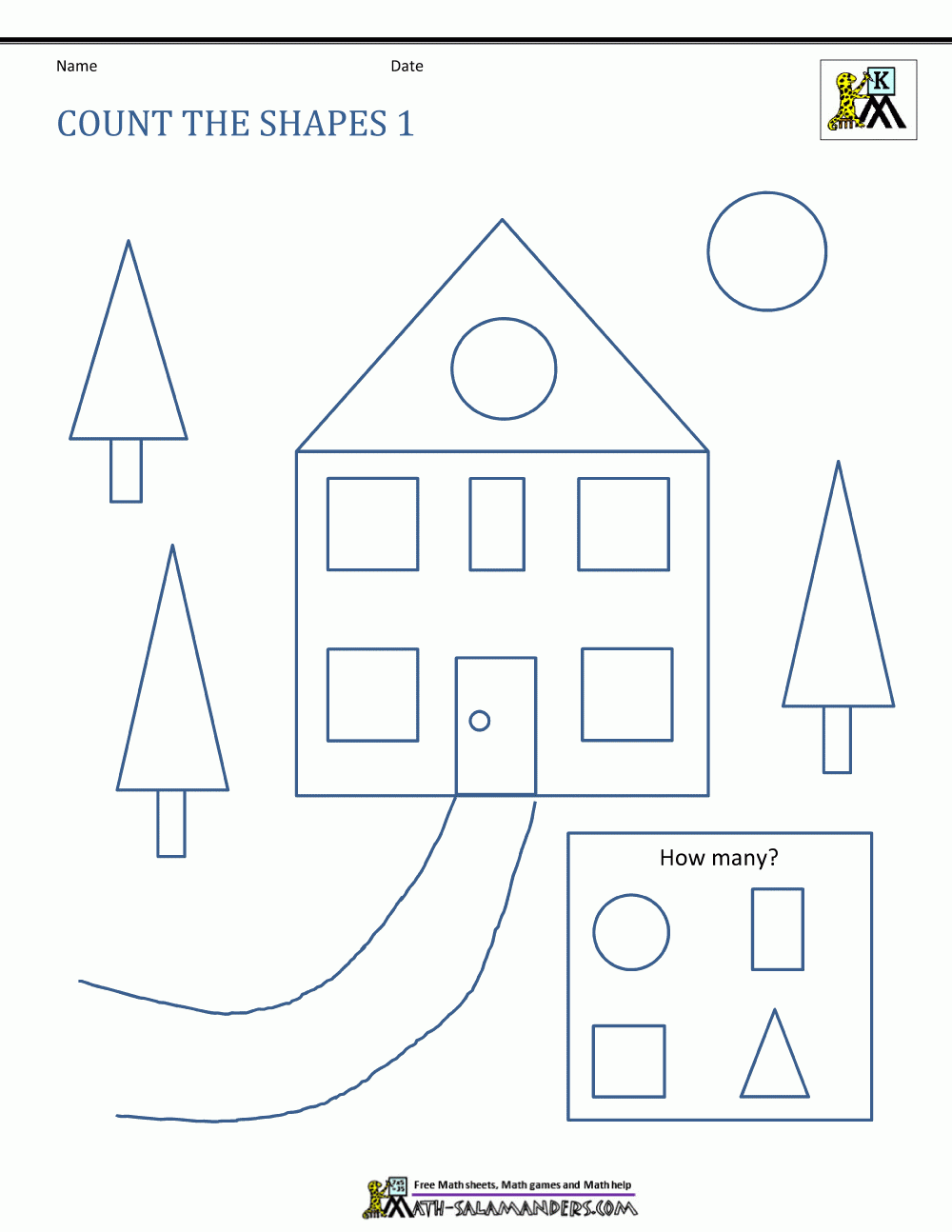 2d Shapes Worksheets
