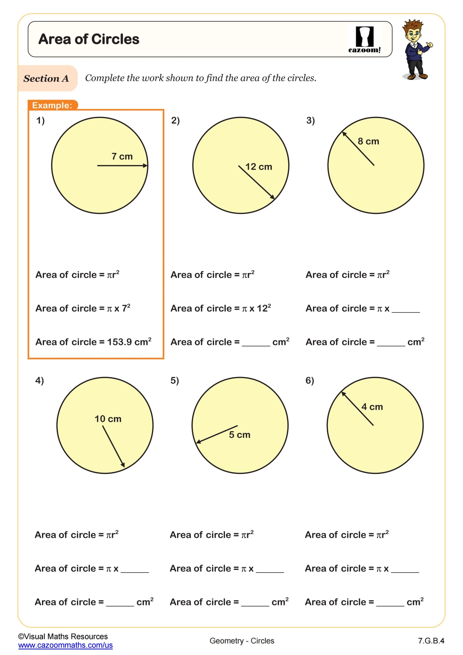 Math Worksheets For 7th Graders Printable