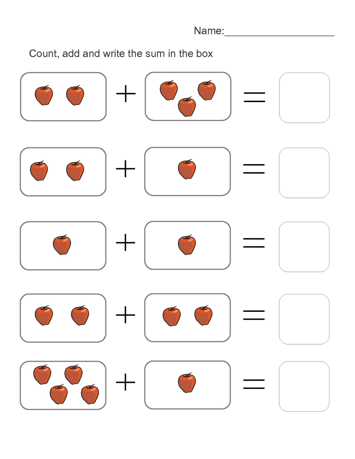 Addition Worksheets Printable Coloring Pages FREE