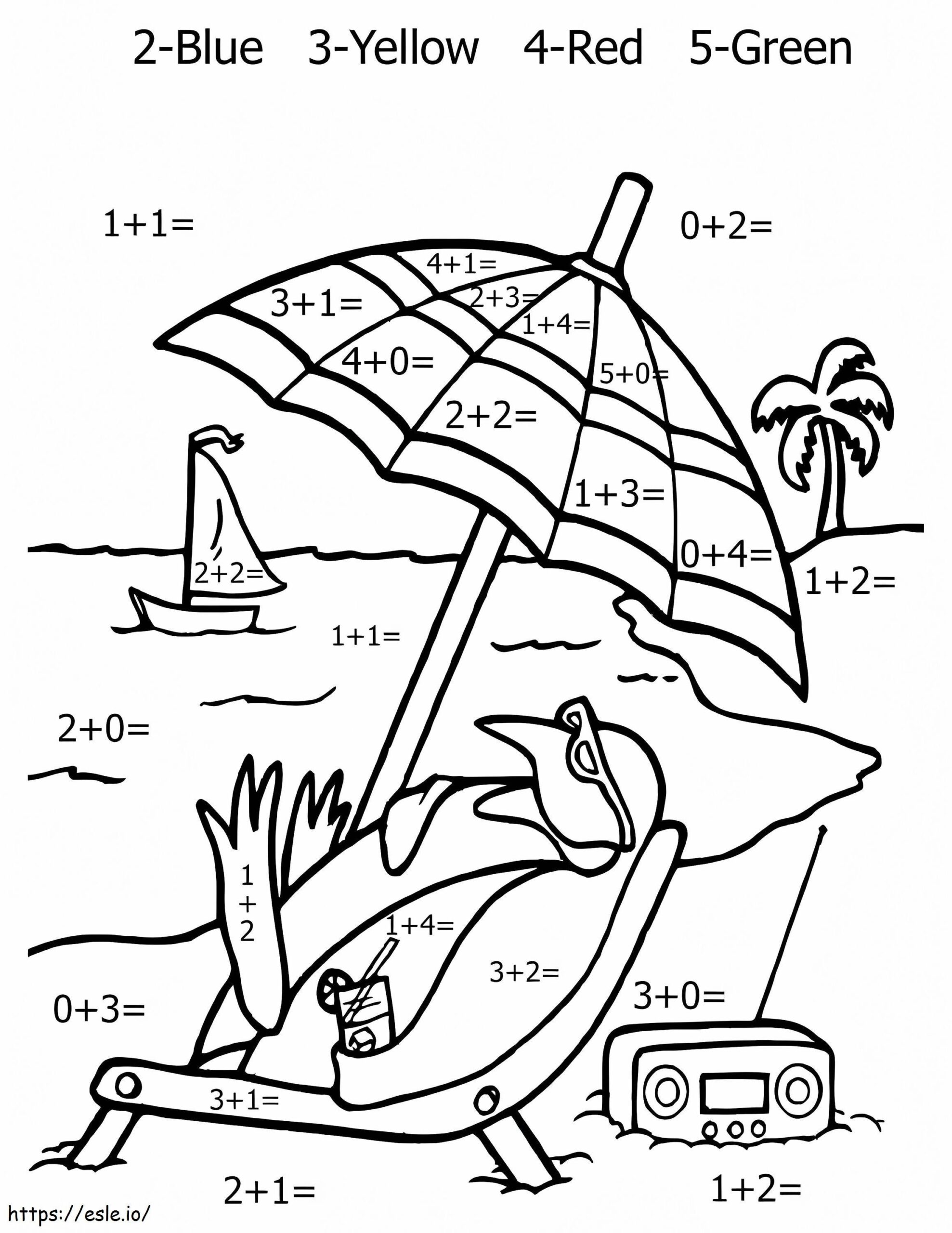 Math Worksheets To Color