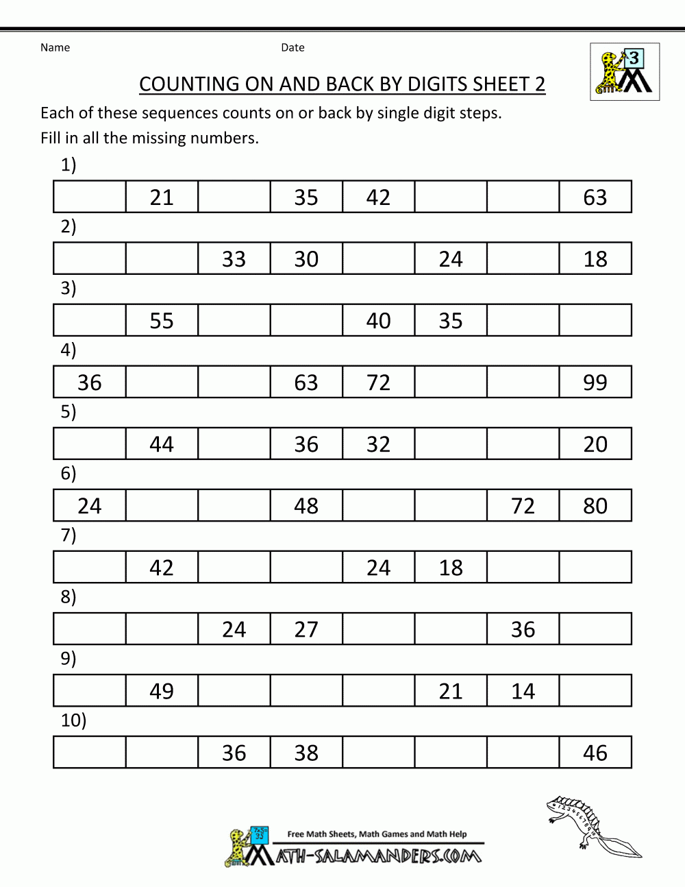Grade 3 Math Worksheets Pdf