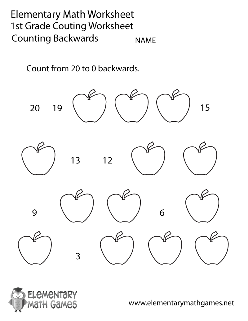 K5 Math Worksheet