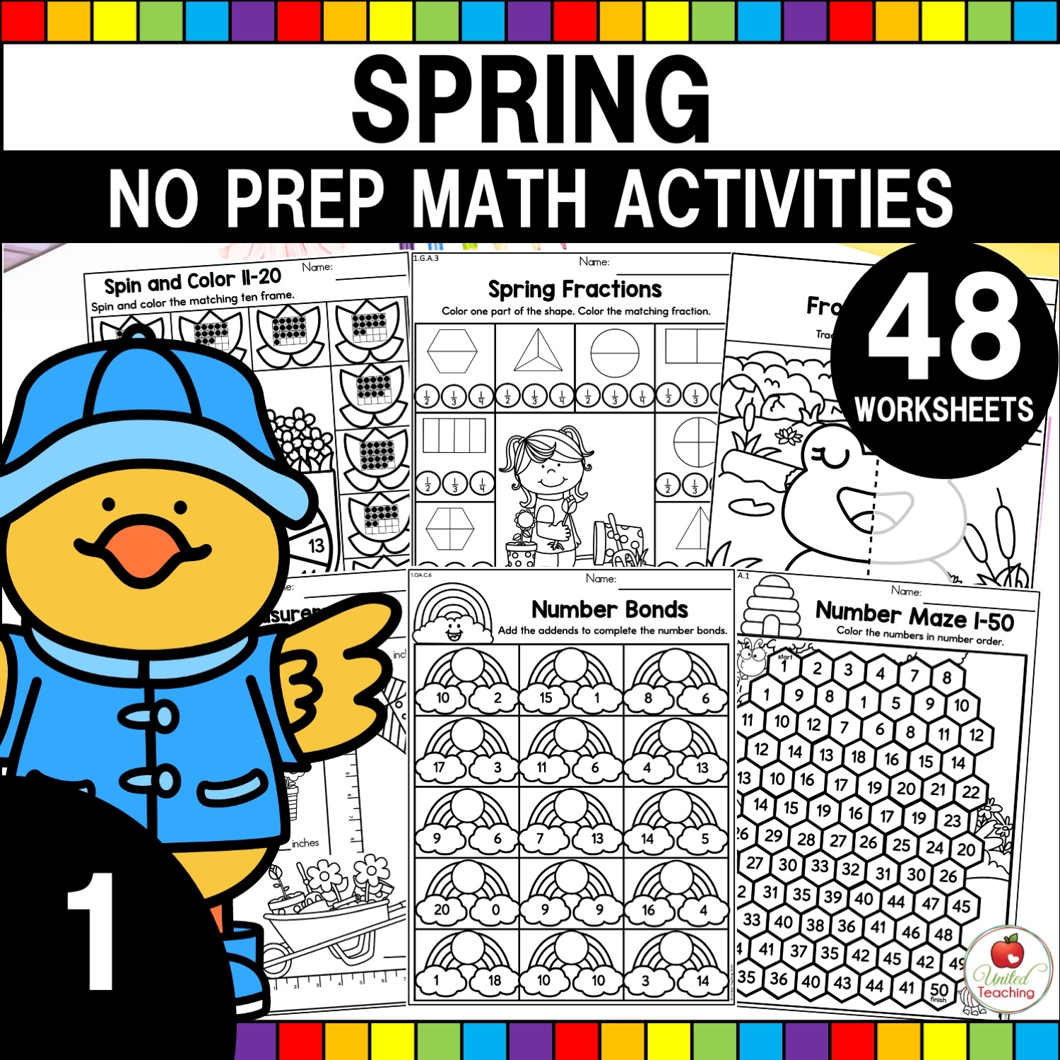 1st Grade Math Worksheet