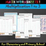 1 2 3 Multiplication Worksheets