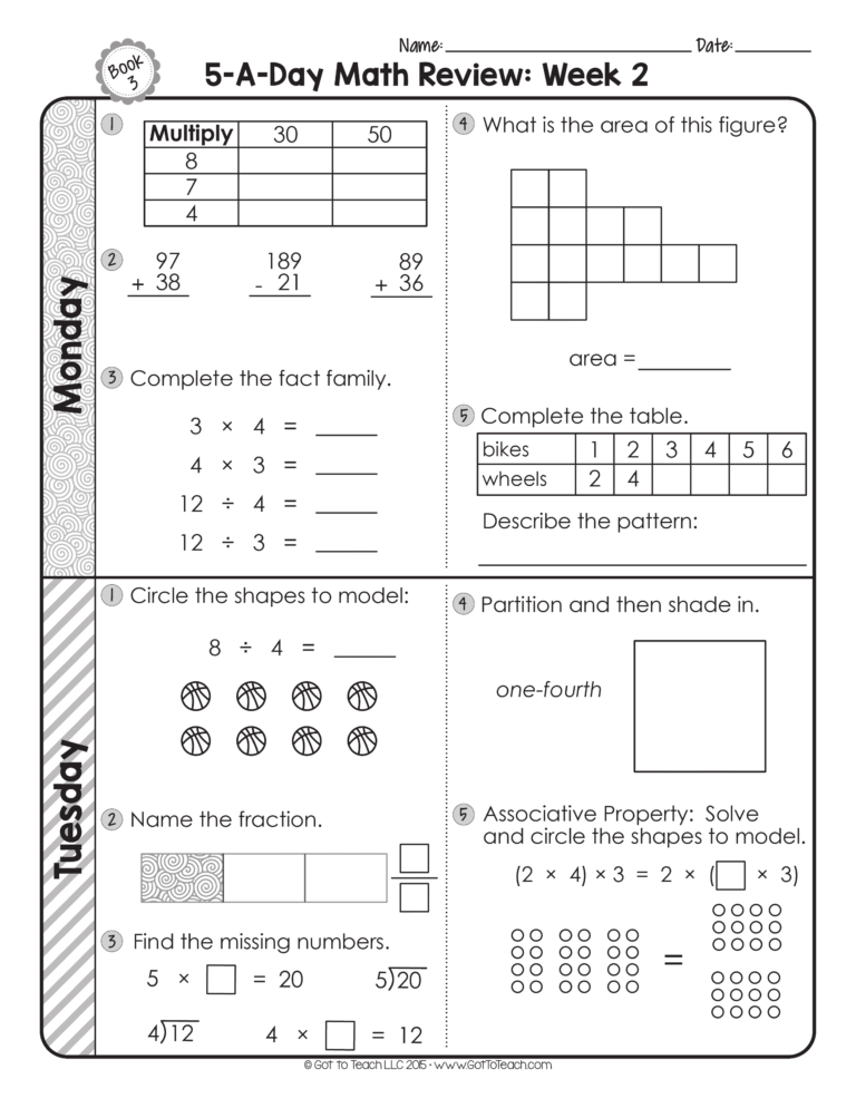Engaging 2-3 Grade Math Worksheets featuring various math problems for young learners