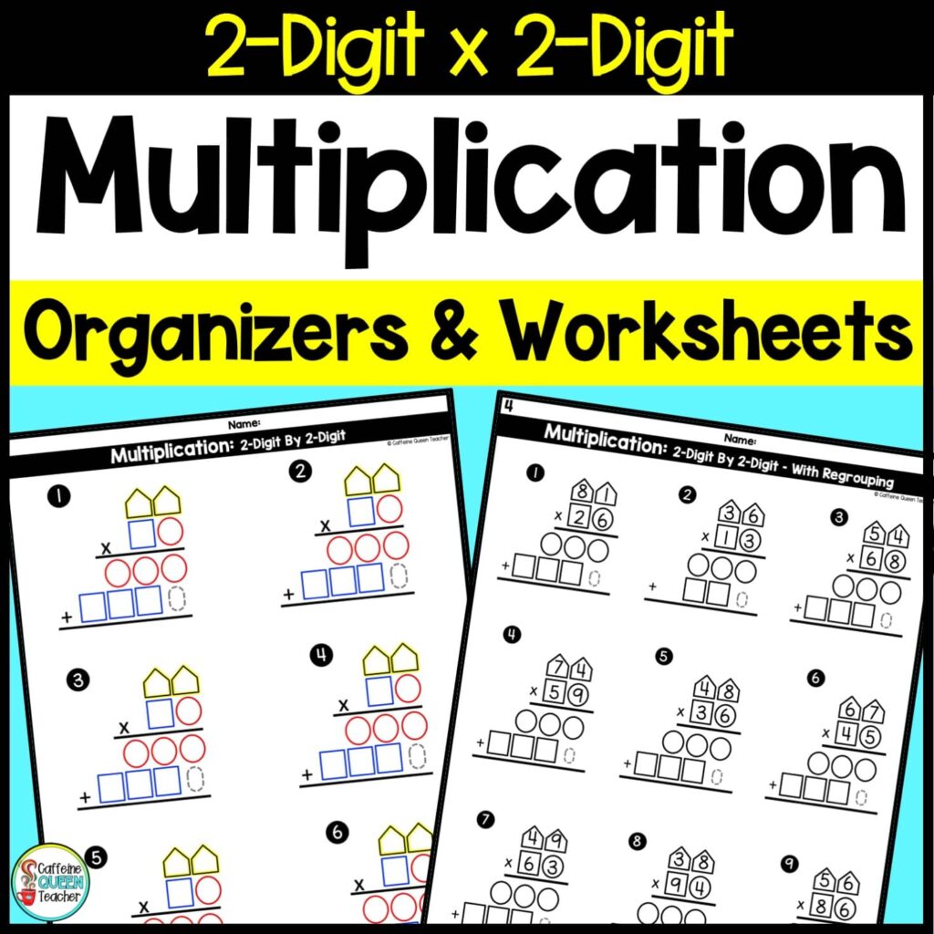 2-Digit Multiplication Made Easier! – Caffeine Queen Teacher … 2-Digit Multiplication Made Easier! - Caffeine Queen Teacher ...