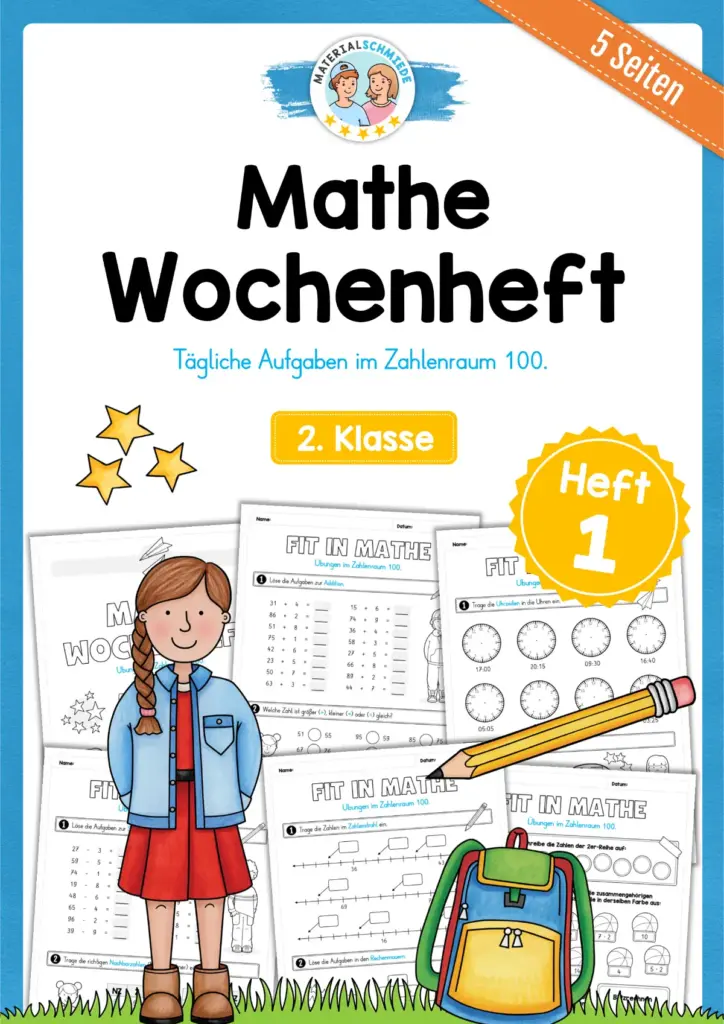 2 Klasse Mathe Arbeitsblätter Zum Ausdrucken
