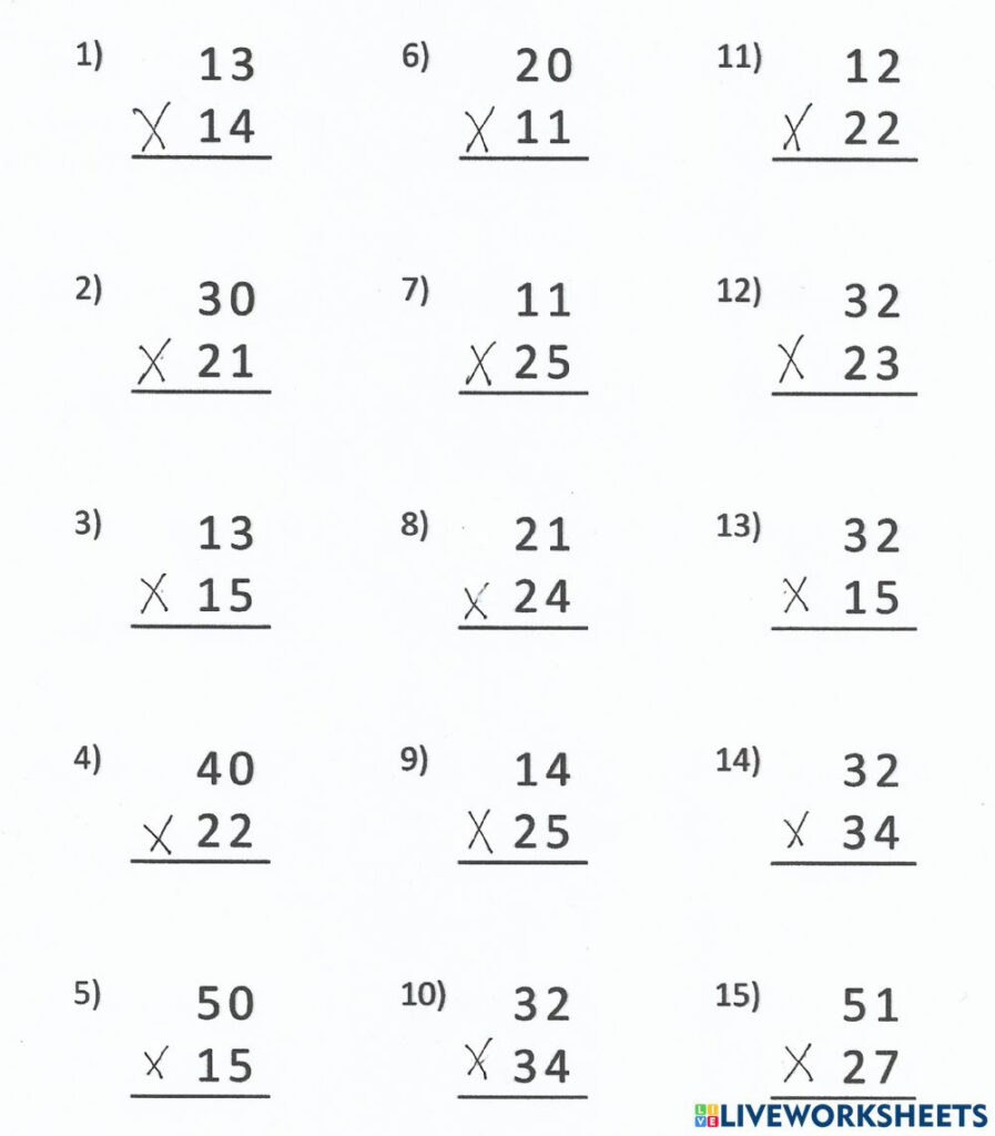 2digit By 2 Digit Multiplication Worksheets – 2 Digit By 2 Digit Multiplication Worksheets | Multiplication Worksheets 2digit By 2 Digit Multiplication Worksheets - 2 Digit By 2 Digit Multiplication Worksheets | Multiplication Worksheets