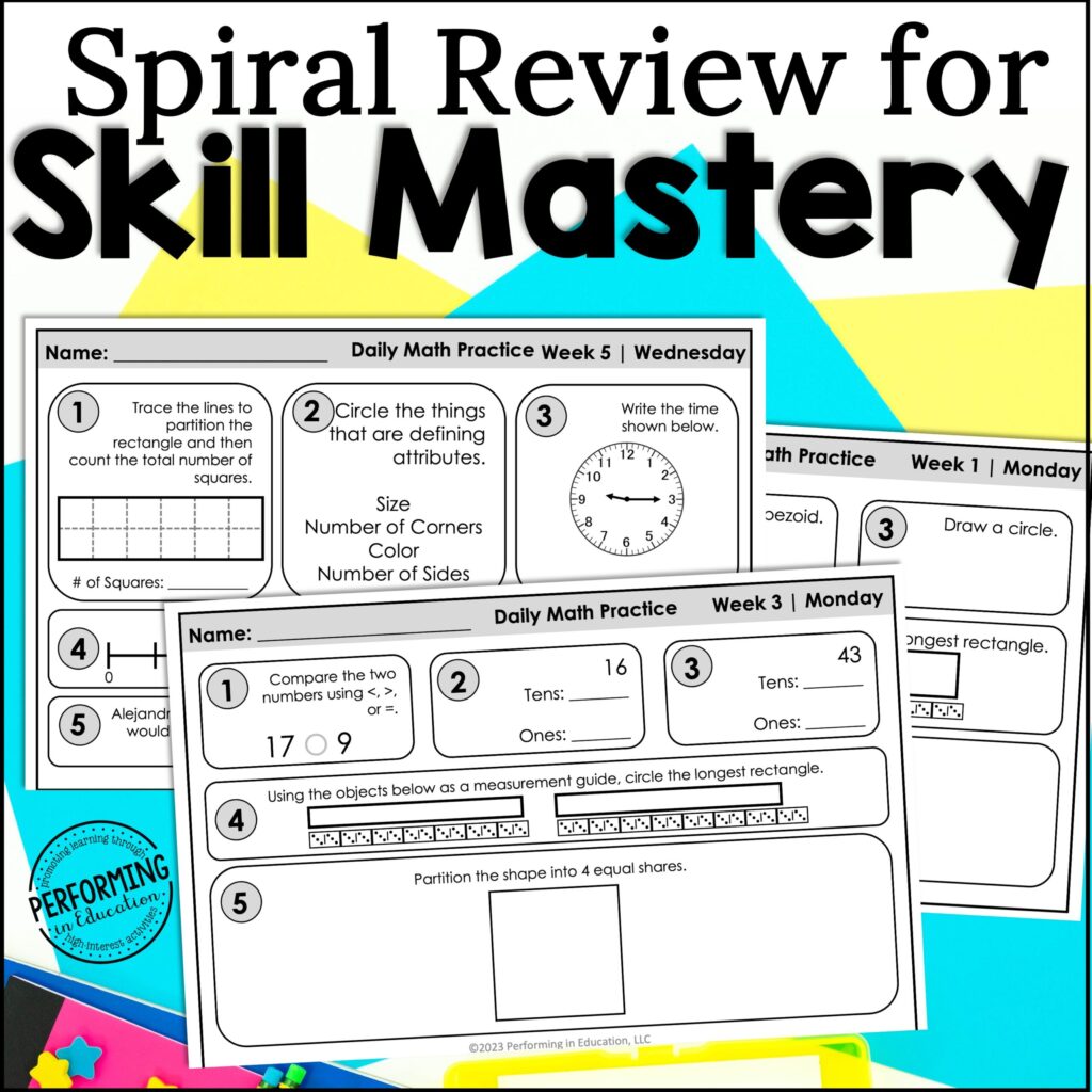 2nd Grade Daily Math Worksheets