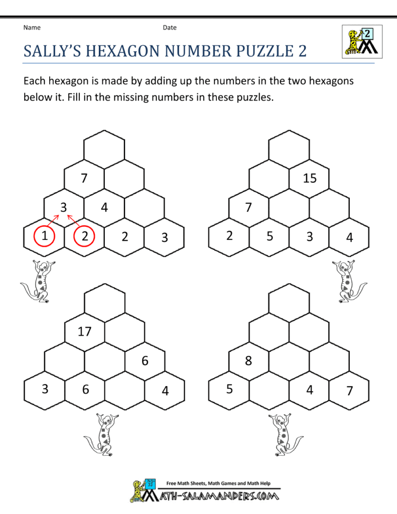 2nd Grade Math Puzzles – Worksheets Library 2nd Grade Math Puzzles - Worksheets Library