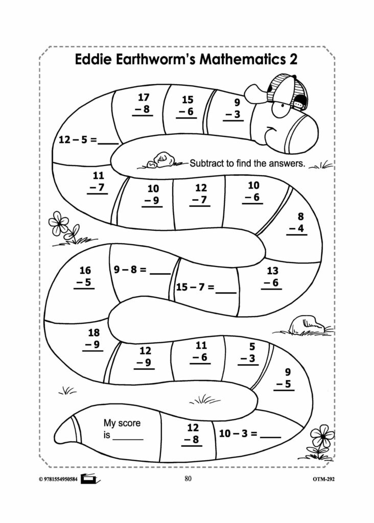 2nd Grade Math Worksheet Game 2nd Grade Math Worksheet Game