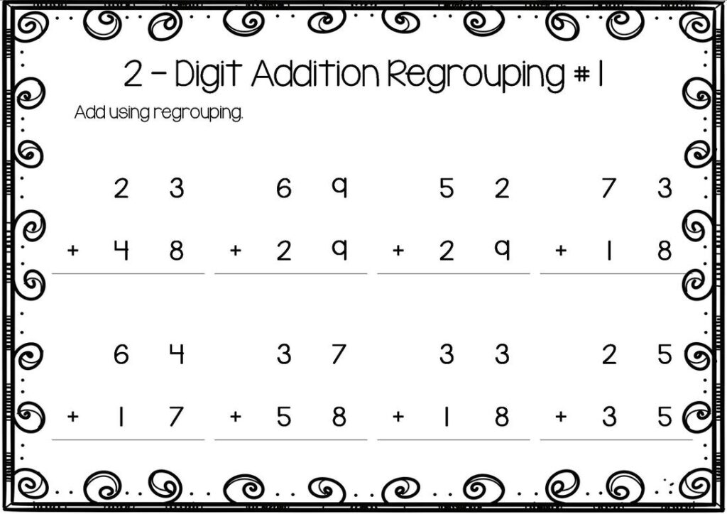 2nd Grade Rocket Math Worksheets