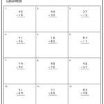3 Digit Times 2 Digit Multiplication Worksheets