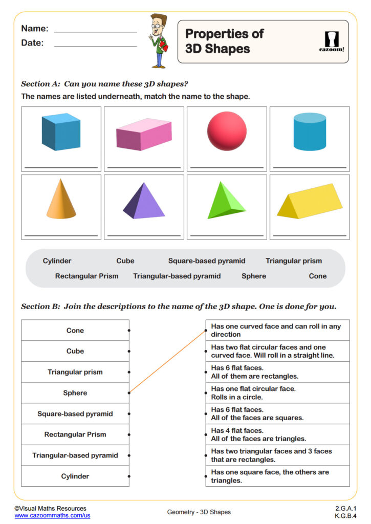 3.g.2 Math Worksheets