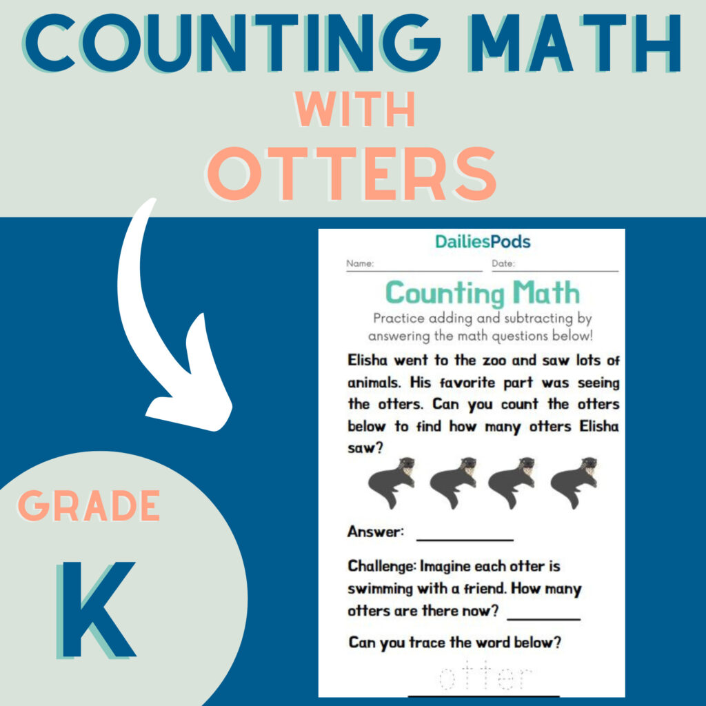 3 Minute Maths Worksheets Otter
