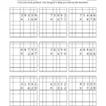 5 Digit By 3 Digit Multiplication Worksheets