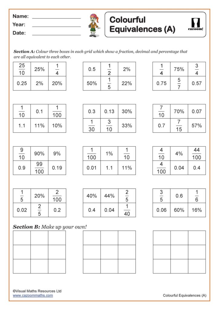 5th Grade Math Worksheets Printable 5th Grade Math Worksheets Printable