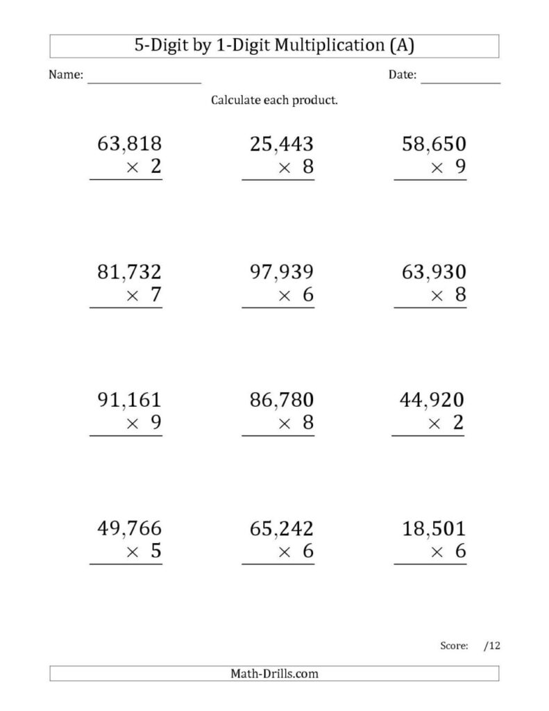 6th Grade Multiplication Worksheets Pdf Times Tables Worksheets … 6th Grade Multiplication Worksheets Pdf Times Tables Worksheets ...