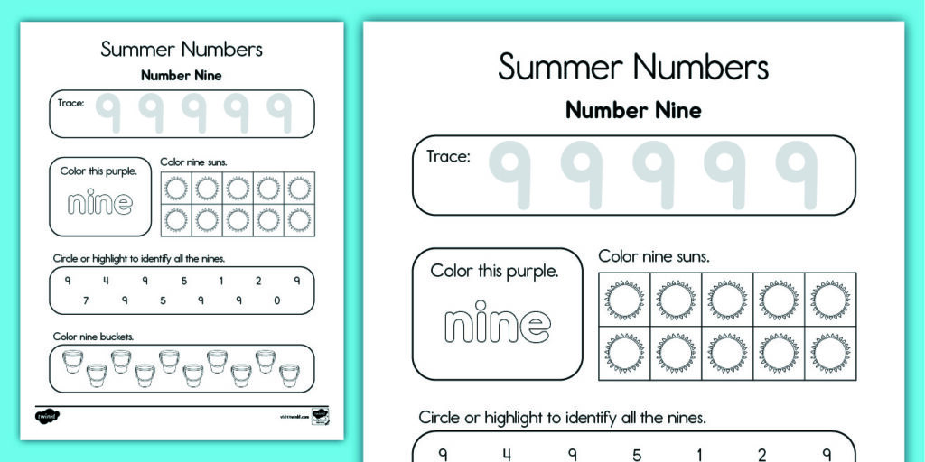 9 Year Old Math Worksheets