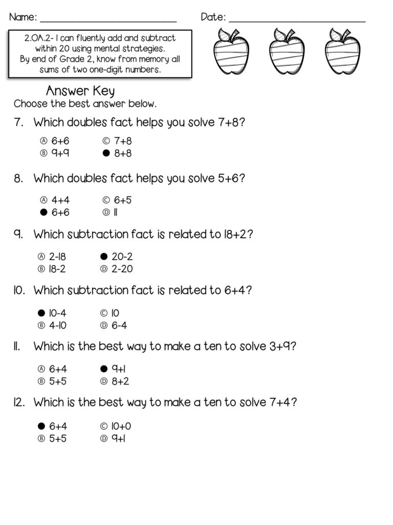 Ags Basic Math Skills Worksheets