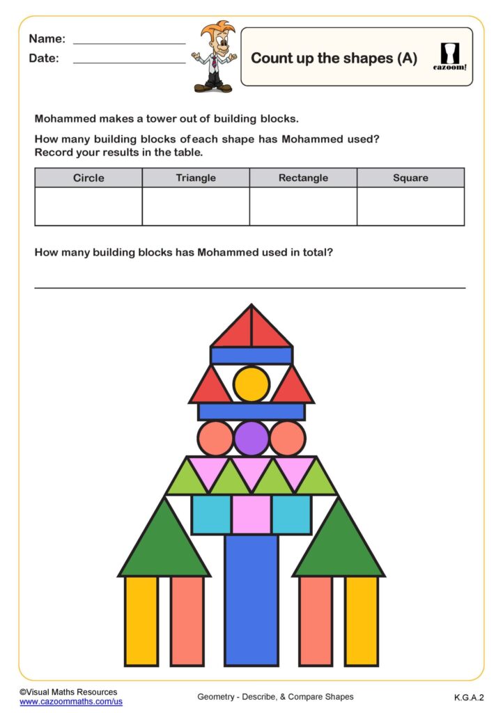 Answer Key For Math Worksheets