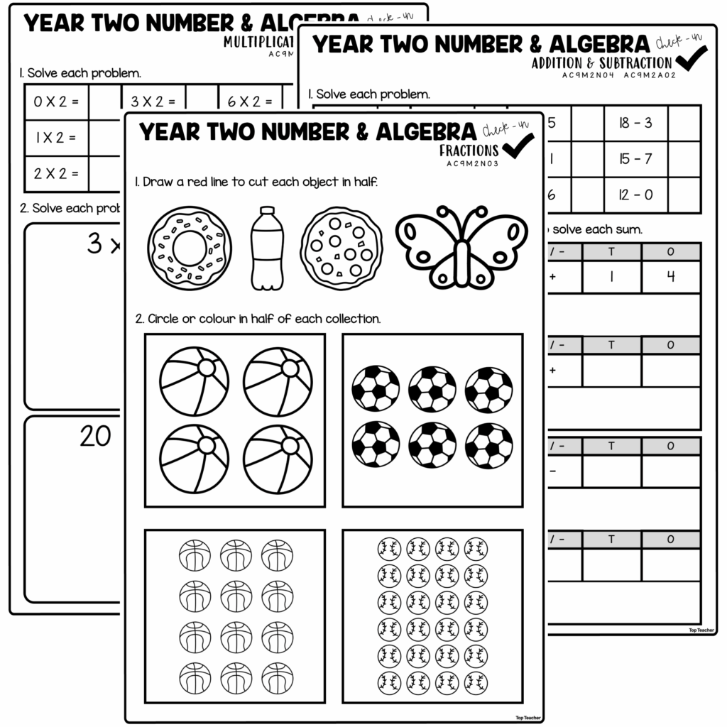 Australian Grade 2 Maths Worksheets