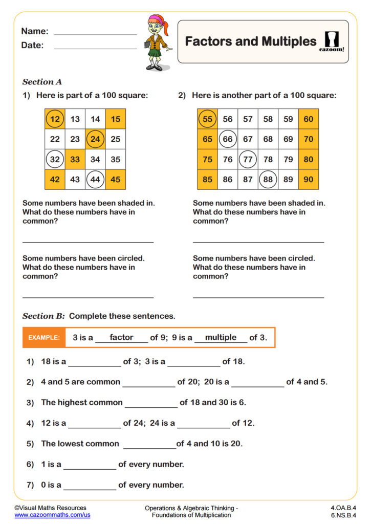 Bargo Public School Maths Sheets