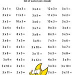Basic Multiplication Worksheets Free Printable