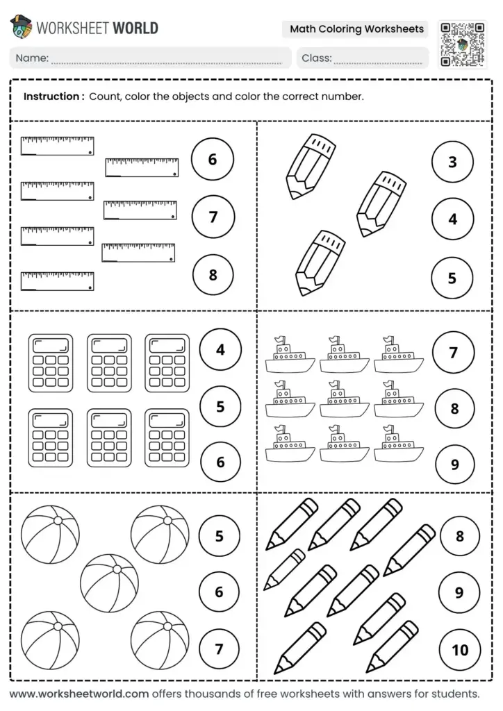 Basic Skills Worksheets For Math