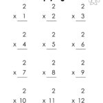 Beginner Multiplication Worksheets For Kindergarten