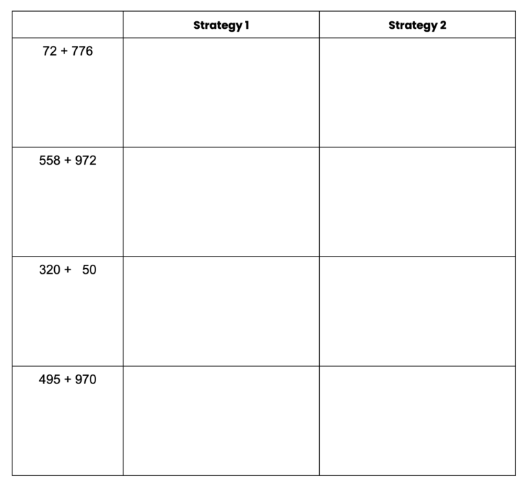 Blank Math Sheet For Work - five ideas turn regular math worksheet great