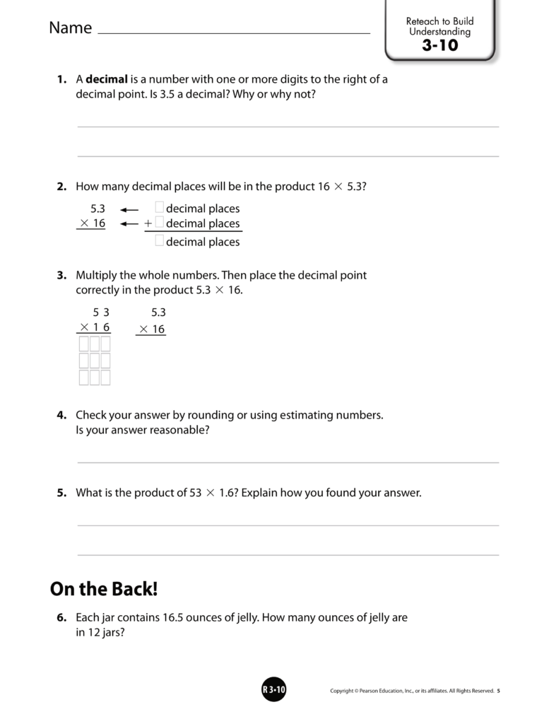 Build For Bark Math Worksheet Answers