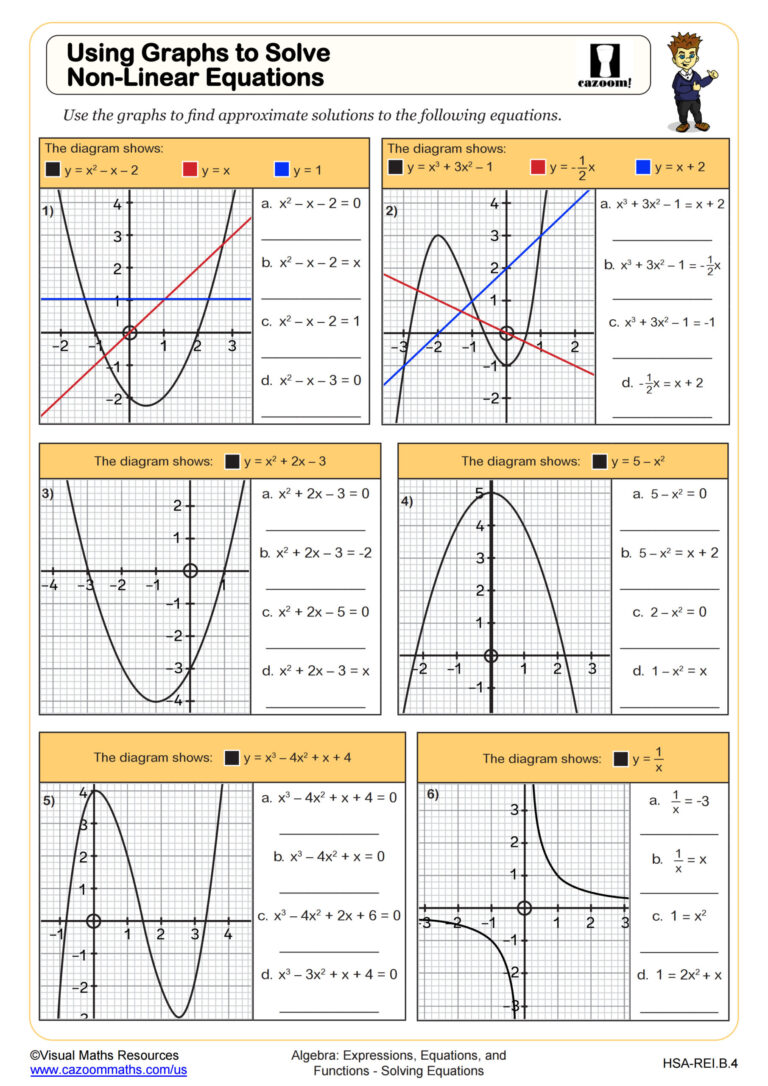 College Math Worksheets With Answers - integrated math 3 worksheets