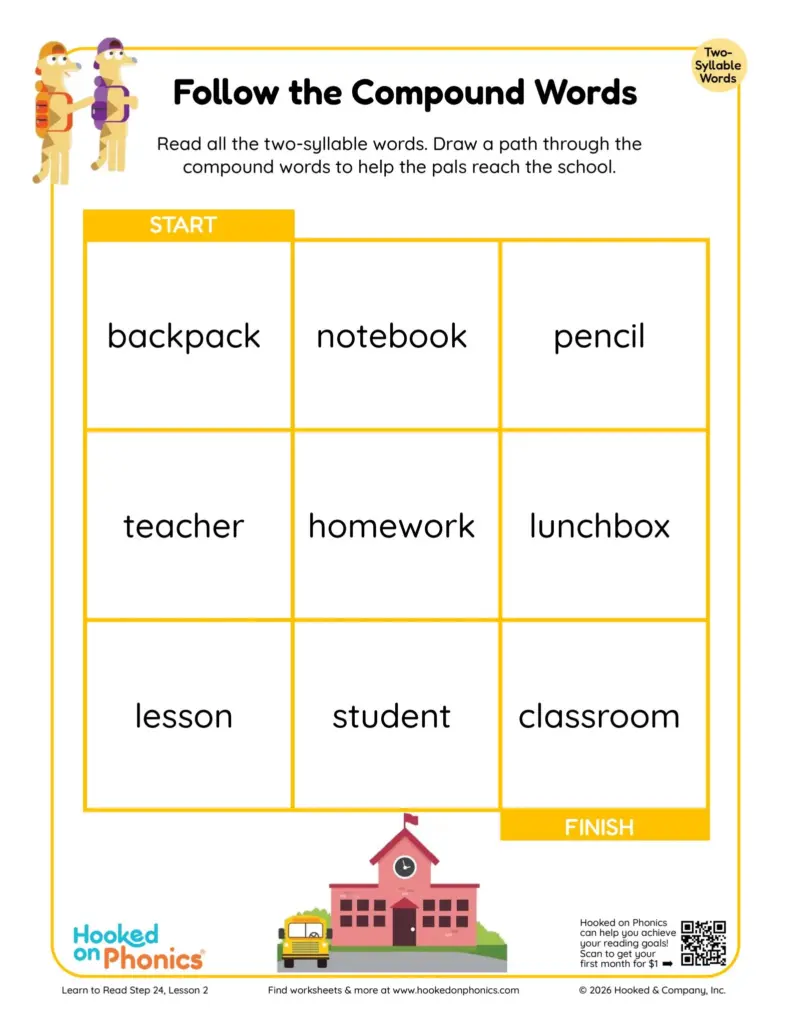 Compound Math Worksheets 2nd Grade