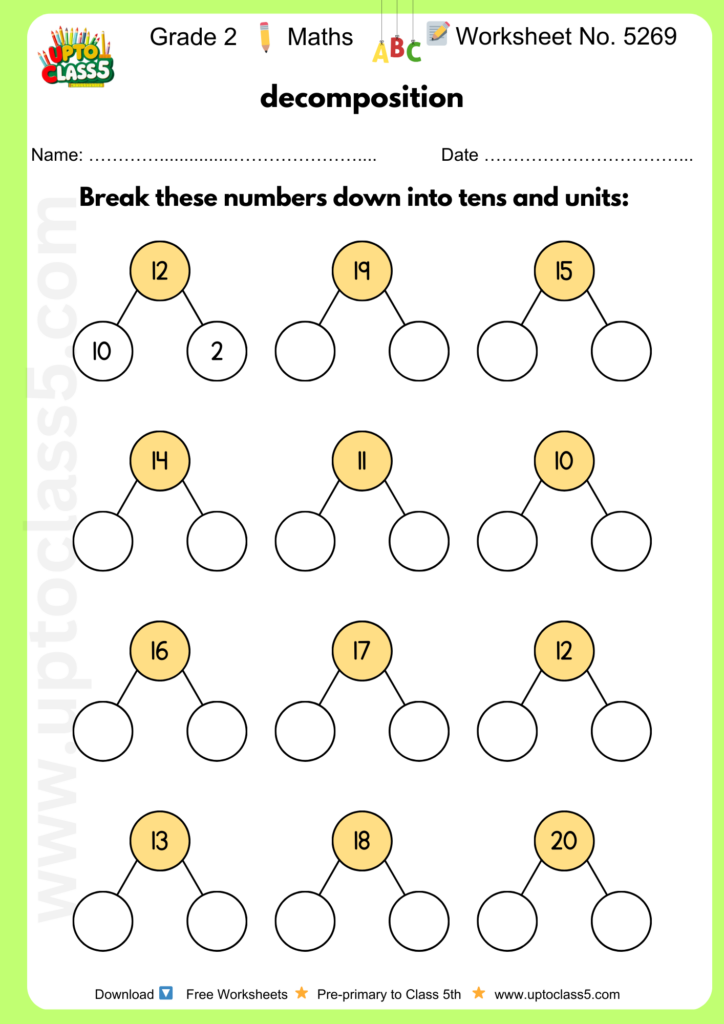 Dps Maths Worksheet For Class 2