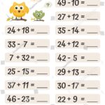 Educational 2nd Grade Math Work Sheet