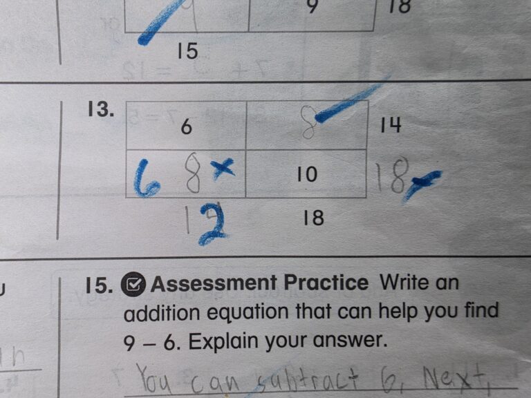 Emementary Math Worksheets With Answers - elementary school math im confused with the answer